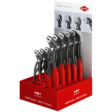 Knipex Thekendisplay 10-teilig 00 18 01 V13