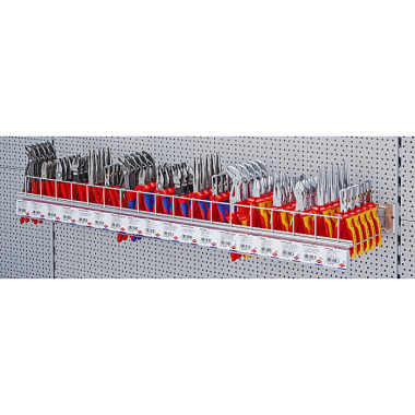 Knipex Wanddisplay für 18 x 6 Zangen 1247 mm 00 19 34 7