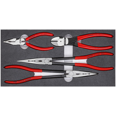 Knipex Zangen-Set in Schaumstoffeinlage 00 20 01 V16