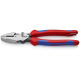 Knipex Kabelzange Lineman's Pliers mit Befestigungsöse amerikanisches Modell 09 12 240 T BK