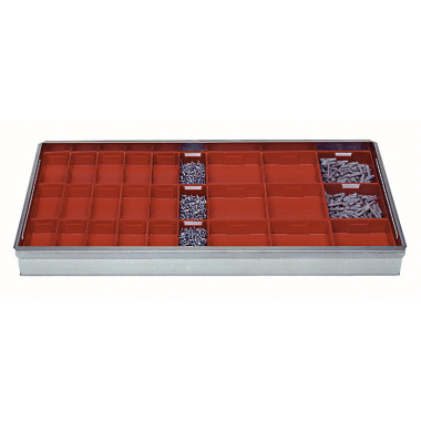 LOKOMA JUEGO DE CAJAS DE ALMACENAMIENTO 9 EK 150x150x46/18 EK150x75x46 00.04.2240