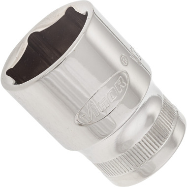 Vigor Inserto para llave de vaso - perfil hexagonal exterior - 21 V2567N