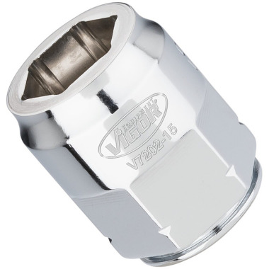 Vigor Inserto de llave de vaso, superplano V722-15 V7202-15