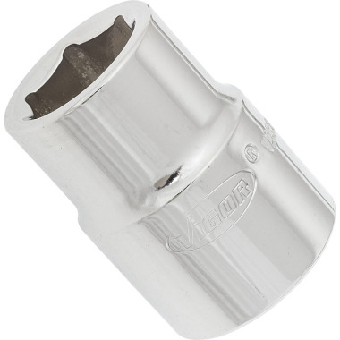 Vigor Inserto para llave de vaso - hueco cuadrado 20 mm (3/4”) - perfil hexagonal exterior - 21 V2324N