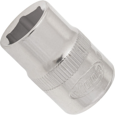 Vigor Inserto para llave de vaso - hueco cuadrado 10 mm (3/8”) - perfil hexagonal exterior - 11 V2273N