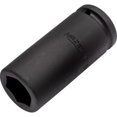 HAZET Impacto, vaso para destornillador mecánico (hex.) - hueco cuadrado 20 mm (3/4 pulgadas) - perfil hexagonal externo - 27 mm 1000SLG-27