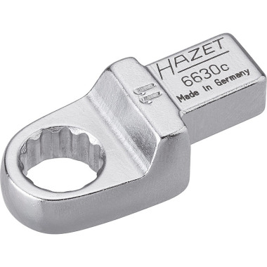 HAZET Llave de estrella - Escuadra de inserción 9 x 12 mm - Perfil de tracción exterior de doble hexágono - 11 mm 6630C-11