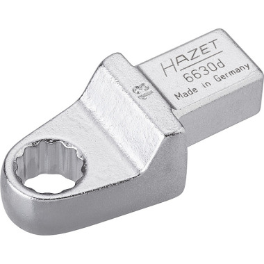 HAZET Inserte la llave de tubo - inserte el cuadrado 14 x 18 mm - perfil de tracción exterior de doble hexágono - 13 mm 6630D-13