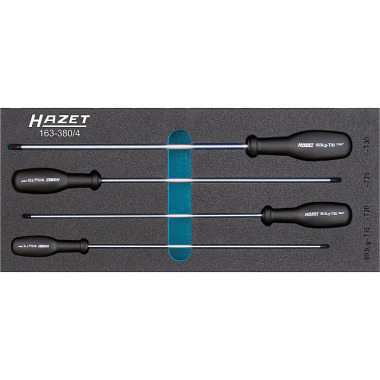 HAZET Juego de destornilladores TORX 163-380/4