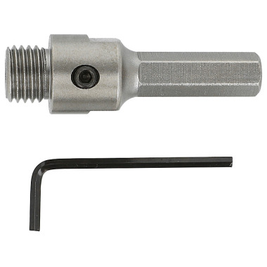 Heller Tools Aufnahmeschaft für Allmat Merhzweck-Lochsäge 6-kant Adapter 25958