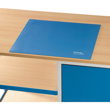 fetra Protector de escritorio 485 x 485 mm azul 5880