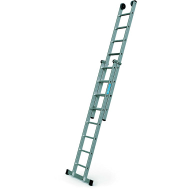 Zarges Everest Plus 2E - Escalera extensible 2 x 8 peldaños 40467