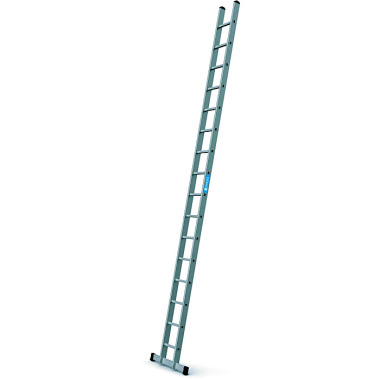 Zarges Alto L - Escalera simple de un peldaño LM 16 peldaños 41556