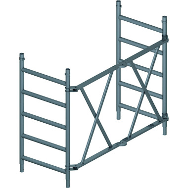 Zarges Unidad de bastidor plegable para 0,75 m 42947