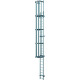 Zarges Escalera vertical, acero galvanizado 4,70 m 58348