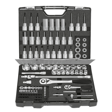 MATADOR Tool Kit ALLROUND, 81 pcs 6,3 (1/4) - 12,5 (1/2) 4145 9120