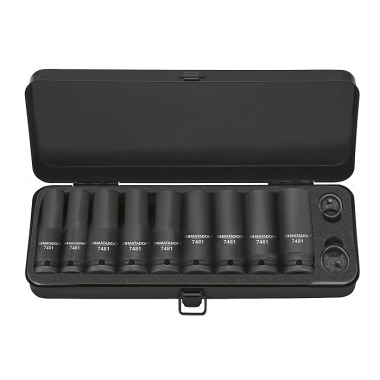 MATADOR Impact Socket Set 12,5 (1/2): 10-24mm 7481 9001