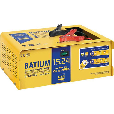 GYS Batterieladegerät BATIUM 15-24 6/12/24 V effektiv: 22/arithmetisch: 7-10-15 A GYS 024526