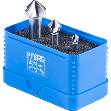 PFERD Herramientas de taladrar y avellanar PFERD SET UGT HSS DIN335 C90° 3 25202190