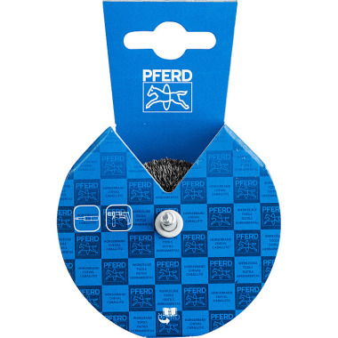 PFERD Cepillo redondo con mango, desenredado POS RBU 5015/6 ST 0,20 43701013