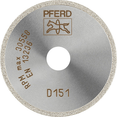 PFERD Disco de corte diamantado D1A1R 50-1.4-10 D 151 GAD 68405025