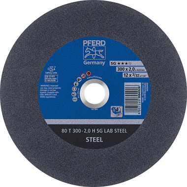 PFERD Disco de corte LABOR 80 T 300-2.0 H SG LAB STEEL/32.0 66300100