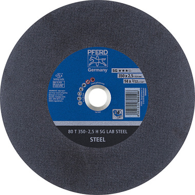 PFERD Disco de corte LABOR 80 T 350-2.5 H SG LAB STEEL/32.0 66300130