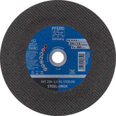 PFERD Disco de corte EHT 230-2.0 SG STEELOX 61328400