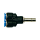 Riegler Conector Y, boquilla enchufable “Blue Series”, macho/macho ø 12 109902