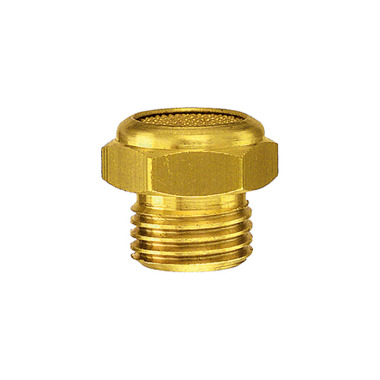 Riegler Silenciador de bronce sinterizado, plano, G 1/4 a., SW 15 101471