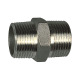 Riegler Racor de doble rosca, hexagonal, G 1/8, SW 13, acero inoxidable 1.4408 111806