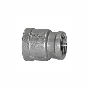 Riegler Casquillo reductor, redondo, G 3/8 i., G 1/8 i., acero inoxidable 1.4408 111882