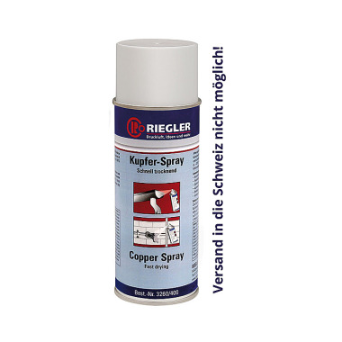 Riegler Spray de cobre RIEGLER, temperatura máx. 300 °C, 400 ml 114580