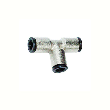 Riegler Conector en T »value line«, para manguera de Ø exterior 4 mm, MS vern. 115942