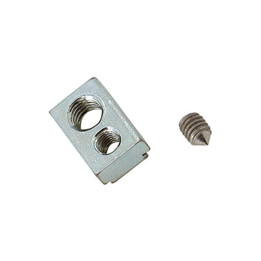 Riegler Placa roscada para ranura en T, para cilindros compactos/estándar, M3/M4 125522