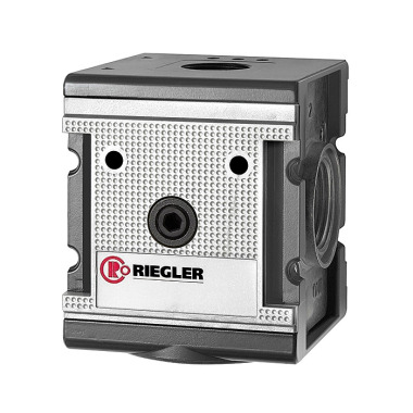 Riegler Distribuidor “multifix”, versión ancha, BG 4, G 1, 4 salidas 133132