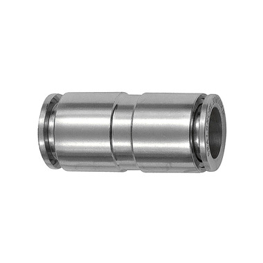 Riegler Racor recto, para manguera Ø exterior 8, ES 1.4404 135244