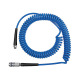 Riegler Conjunto de acoplamiento de acero para tubo flexible en espiral, PU, tubo flexible ø 10x6,5, 10,0 m 158205