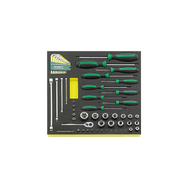 STAHLWILLE TCS TX/57 MF N Juego Herramientas, Sistema Bandejas Tool Control 96830450