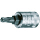 GEDORE Punta destornillador 1/4 interior TORX T20 6120490