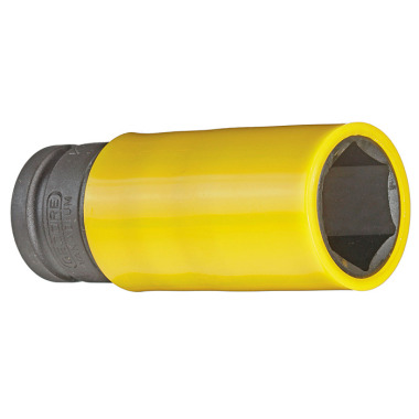 GEDORE Punta destornillador 1/2 con vaina de protección, 22 mm K 19 LS 22