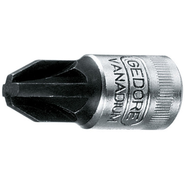 GEDORE Screwdriver bit socket 1/4 PZ 1 6187130