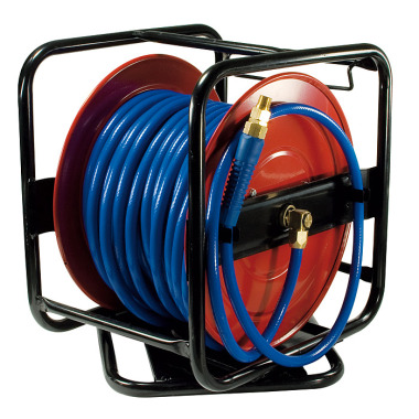 SW-Stahl Compressed air hose drum, iø 8 mm, 30 m 25047L