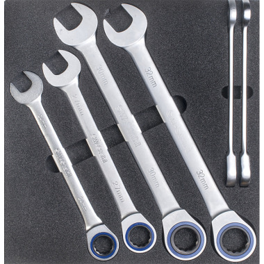 SW-Stahl Tool assortment, Ratchet spanners, 6-pieces Z3023-2