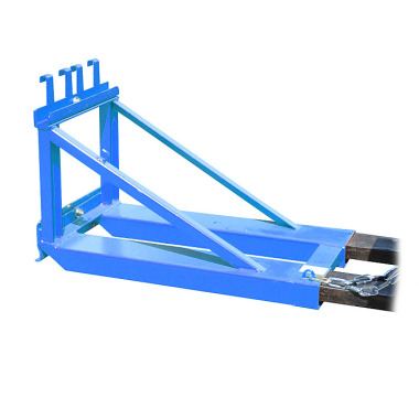 BAUER Elevador de contenedores MH-I, pintado, RAL 5012 azul claro 4496-05-0000-3