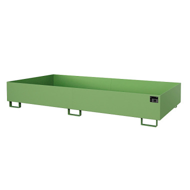 BAUER Bandeja RW 2700-2, lacada, RAL 6011 verde Reseda 4518-42-0000-4