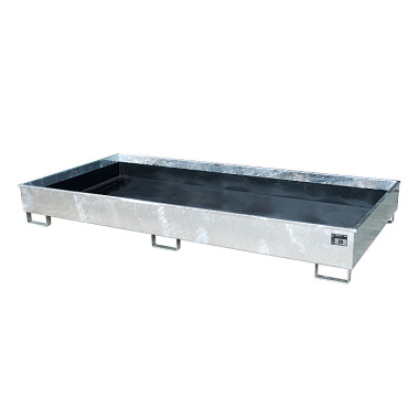 BAUER Bandeja con inserto de PE RW 2700-2 PE, galvanizada en caliente 4518-54-0000-7