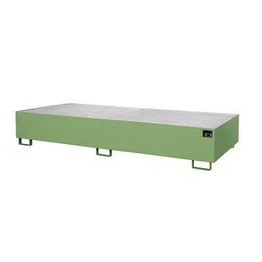 BAUER Bandeja RW-GR 3300-3, lacada, RAL 6011 verde Reseda 4518-79-0000-4