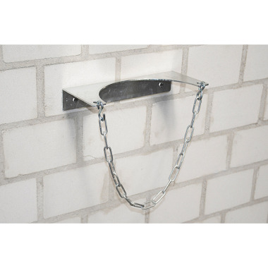 BAUER Soporte de pared para bombona de gas GWH 230-I, galvanizado en caliente 4477-93-0000-7