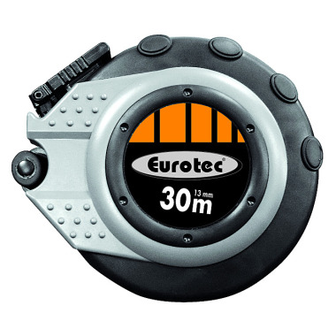 Eurotec Cinta métrica de rollo de 30 m - acero 800464